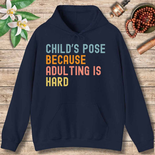 Child's Pose (Front Only) Hoodie