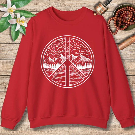 Peace Symbol Sweatshirt