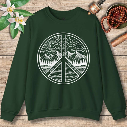 Peace Symbol Sweatshirt