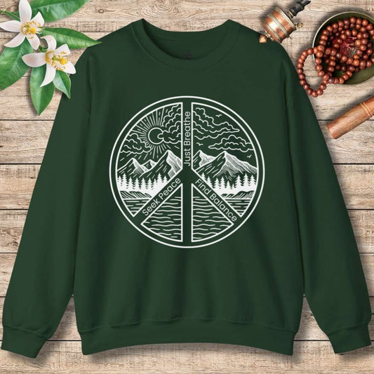 Peace Symbol Sweatshirt
