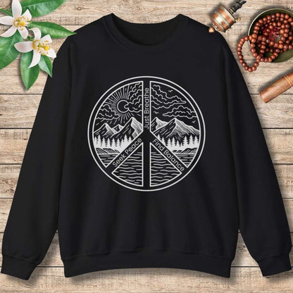 Peace Symbol Sweatshirt