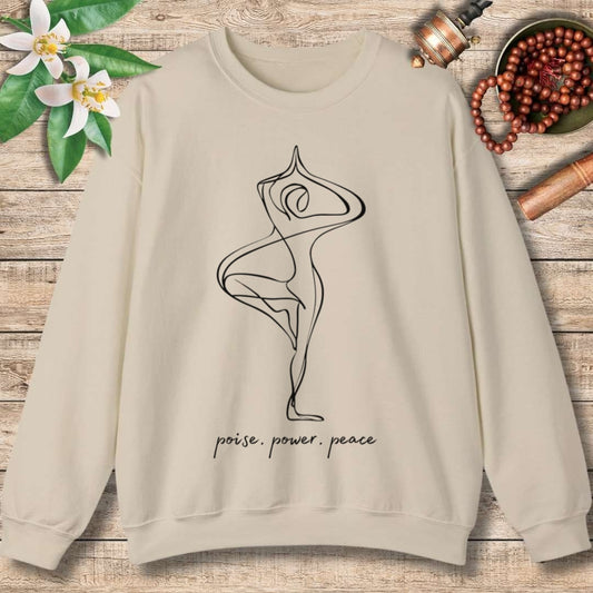 Poise. Power. Peace. Sweatshirt