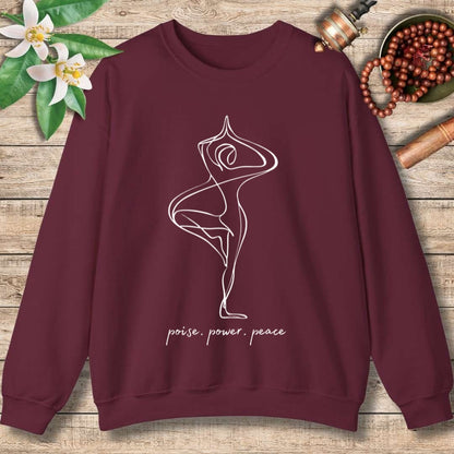 Poise. Power. Peace. Sweatshirt