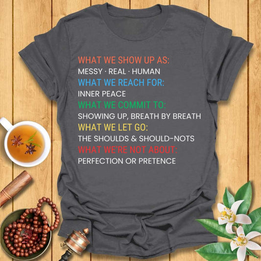 Inner Peace Yoga Mantra T-Shirt