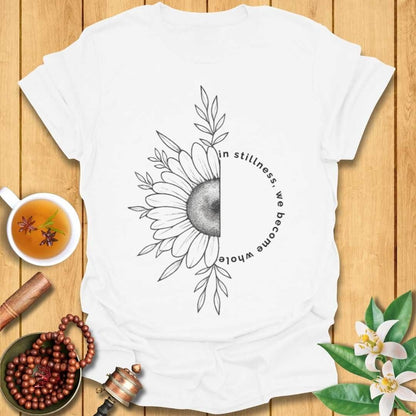 Minimalist Sunflower T-Shirt