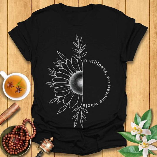 Minimalist Sunflower T-Shirt