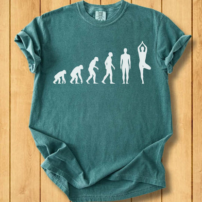 Evolution to Enlightenment Unisex Dyed T-Shirt