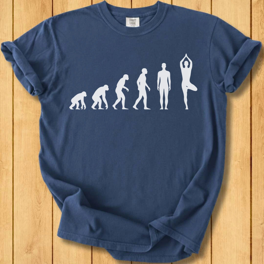 Evolution to Enlightenment Unisex Dyed T-Shirt