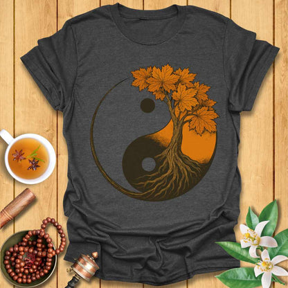 Fall Yin Yang T-Shirt