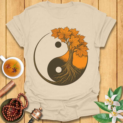 Fall Yin Yang T-Shirt