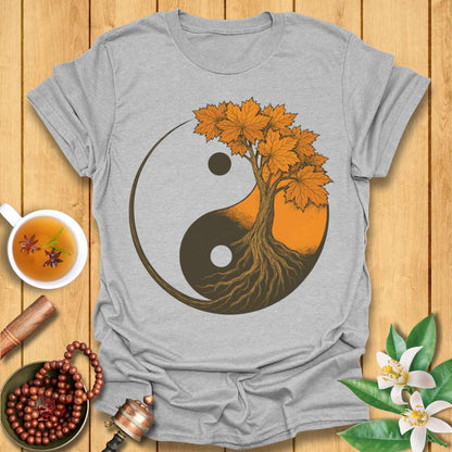 Fall Yin Yang T-Shirt