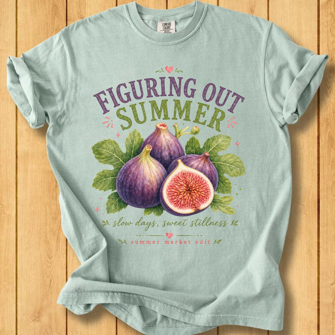 Figuring Out Summer Unisex Dyed T-Shirt