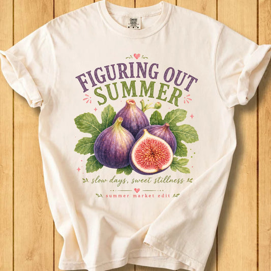 Figuring Out Summer Unisex Dyed T-Shirt