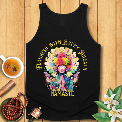 Flourish with Every Breath Unisex Jersey Tank
