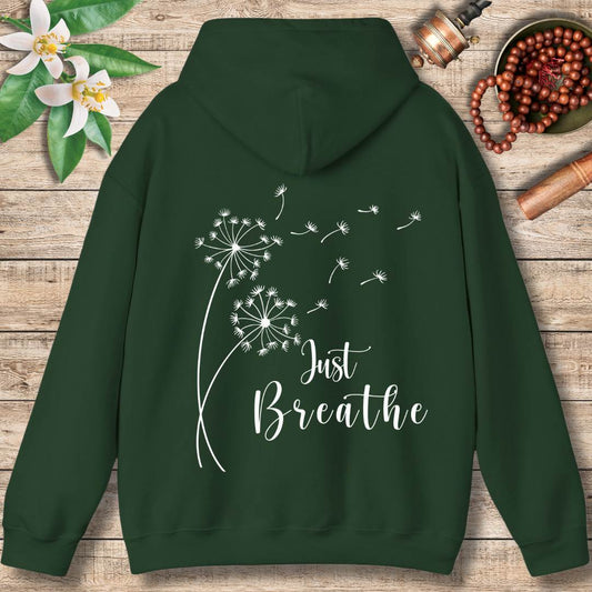 Calming Just Breathe (Back Only) Hoodie