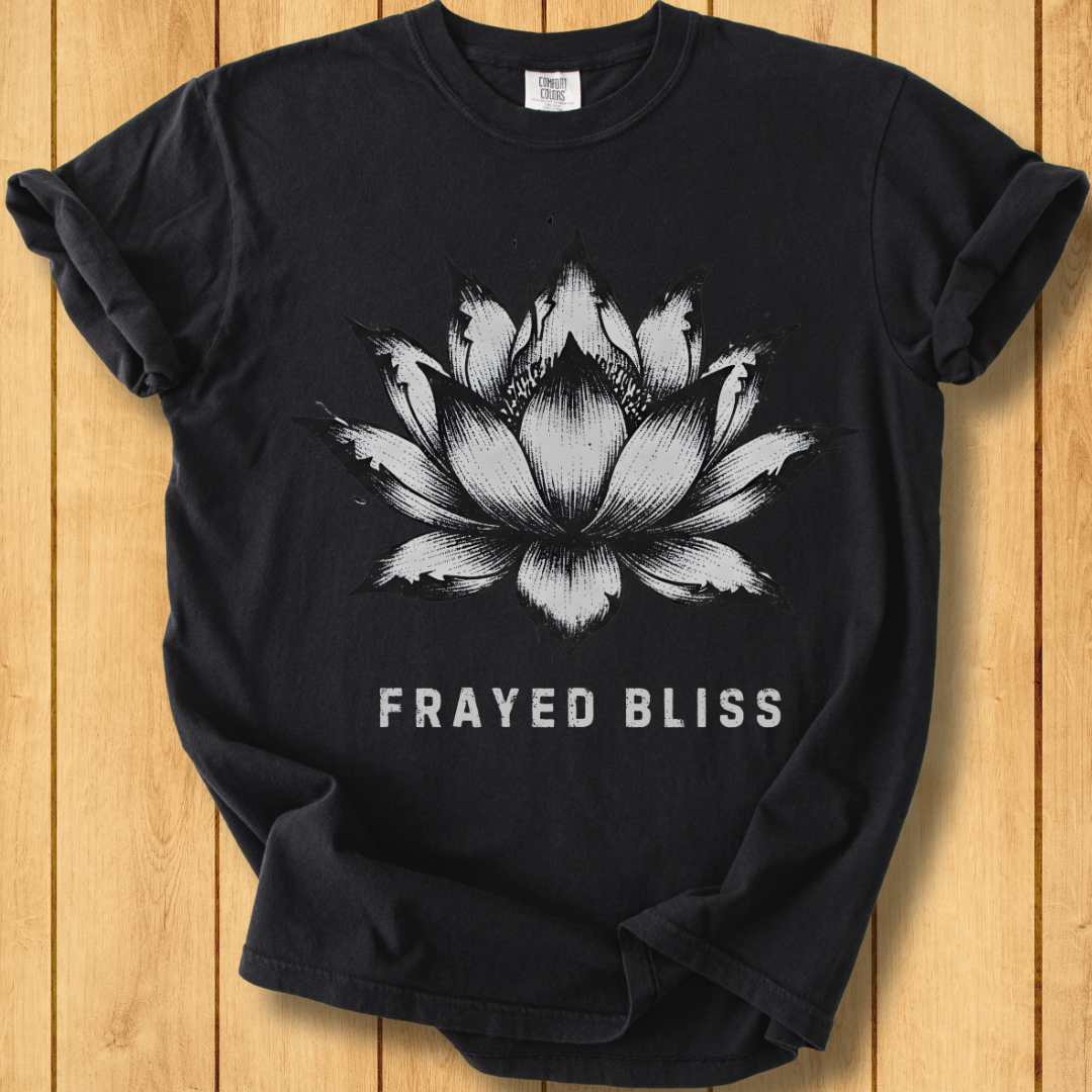 Frayed Bliss Unisex - Dyed T-Shirt