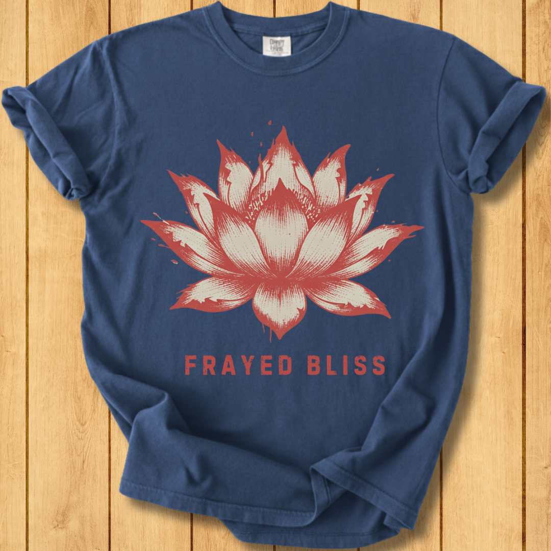 Frayed Bliss Unisex - Dyed T-Shirt