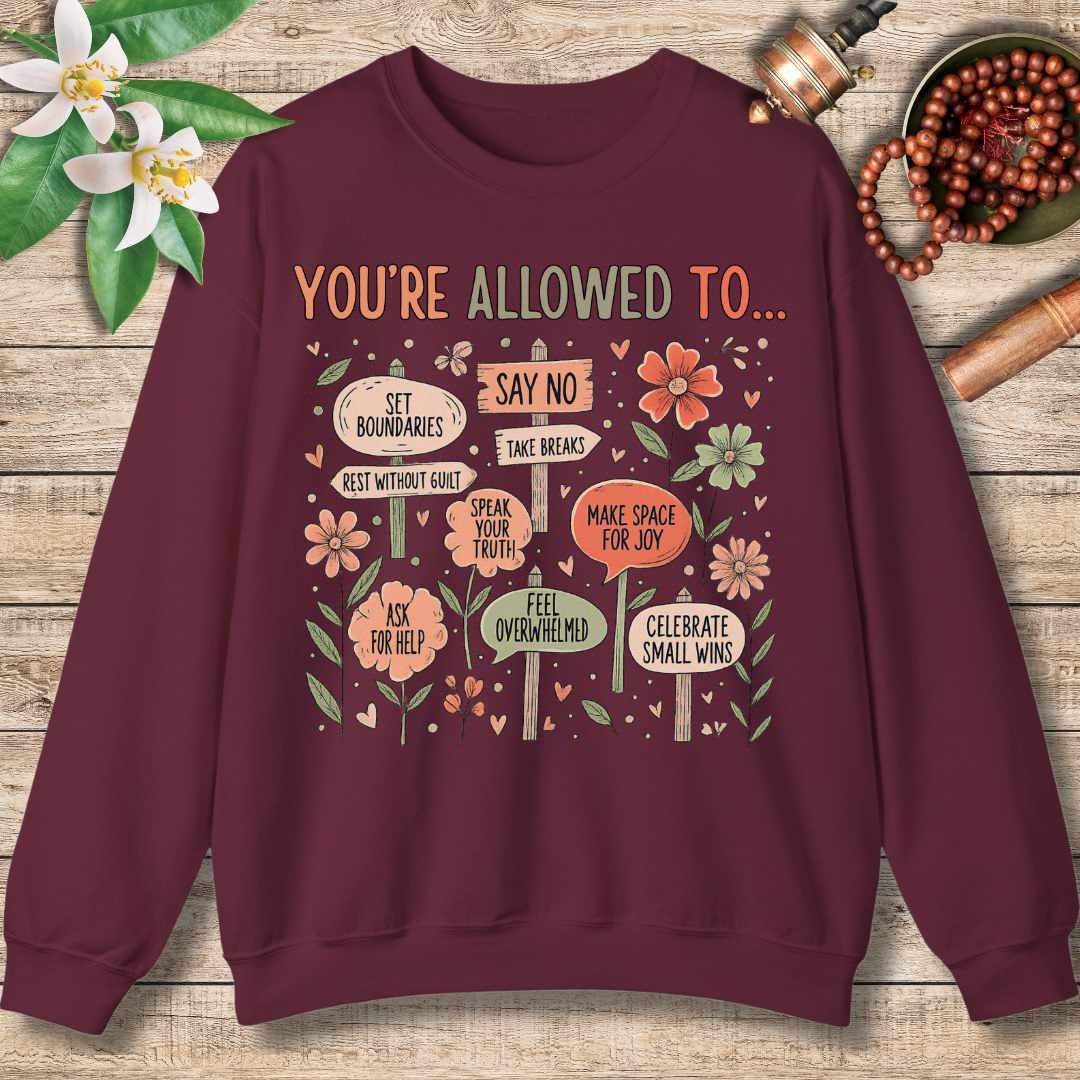 Gentle Reminder Sweatshirt