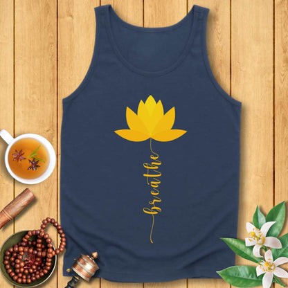 Golden Lotus Breathe Unisex Jersey Tank