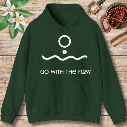 Go With The Flow Hoodie  (Front)