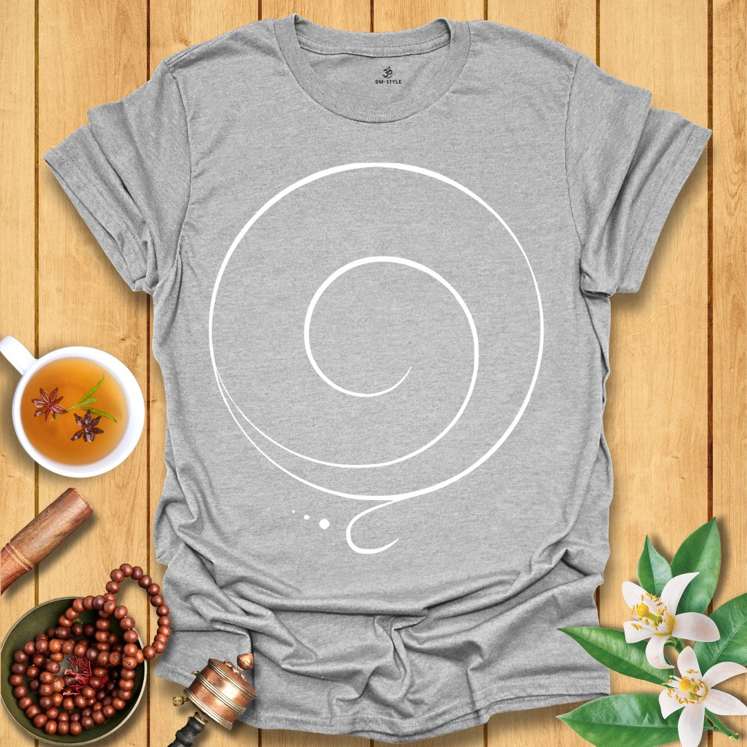 Gratitude Symbol Yoga T-Shirt