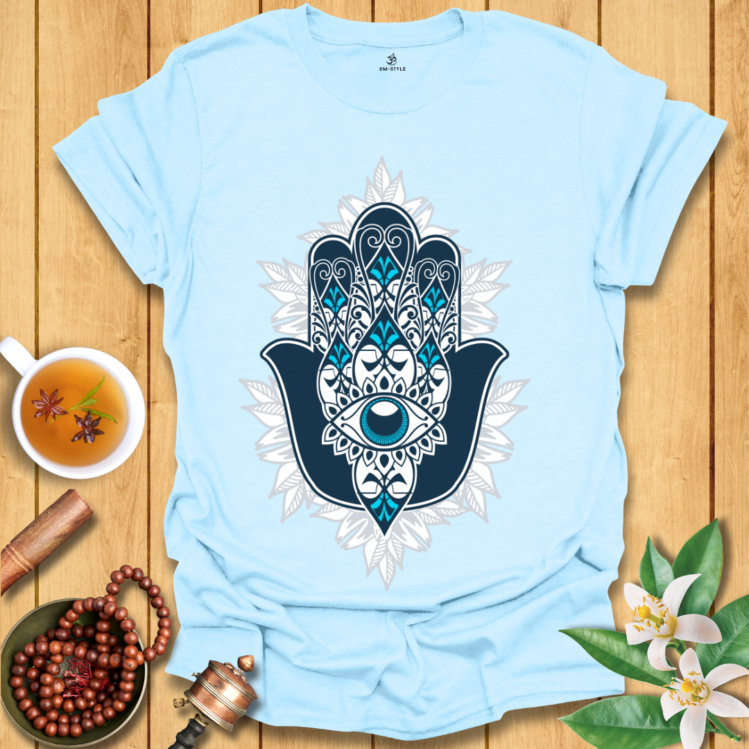 Hamsa Hand - Mystical Protection Yoga T-Shirt