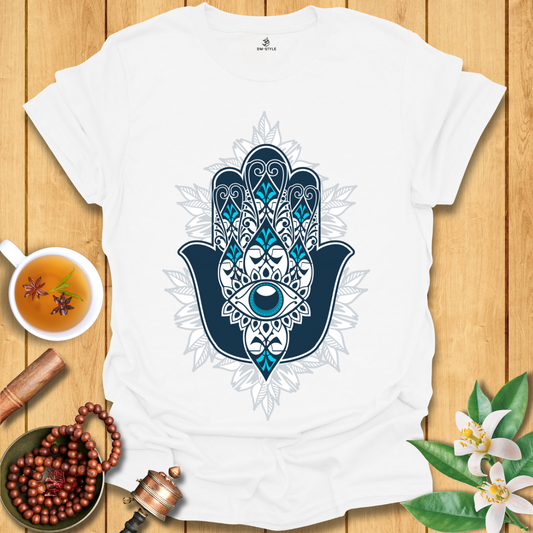 Hamsa Hand - Mystical Protection Yoga T-Shirt