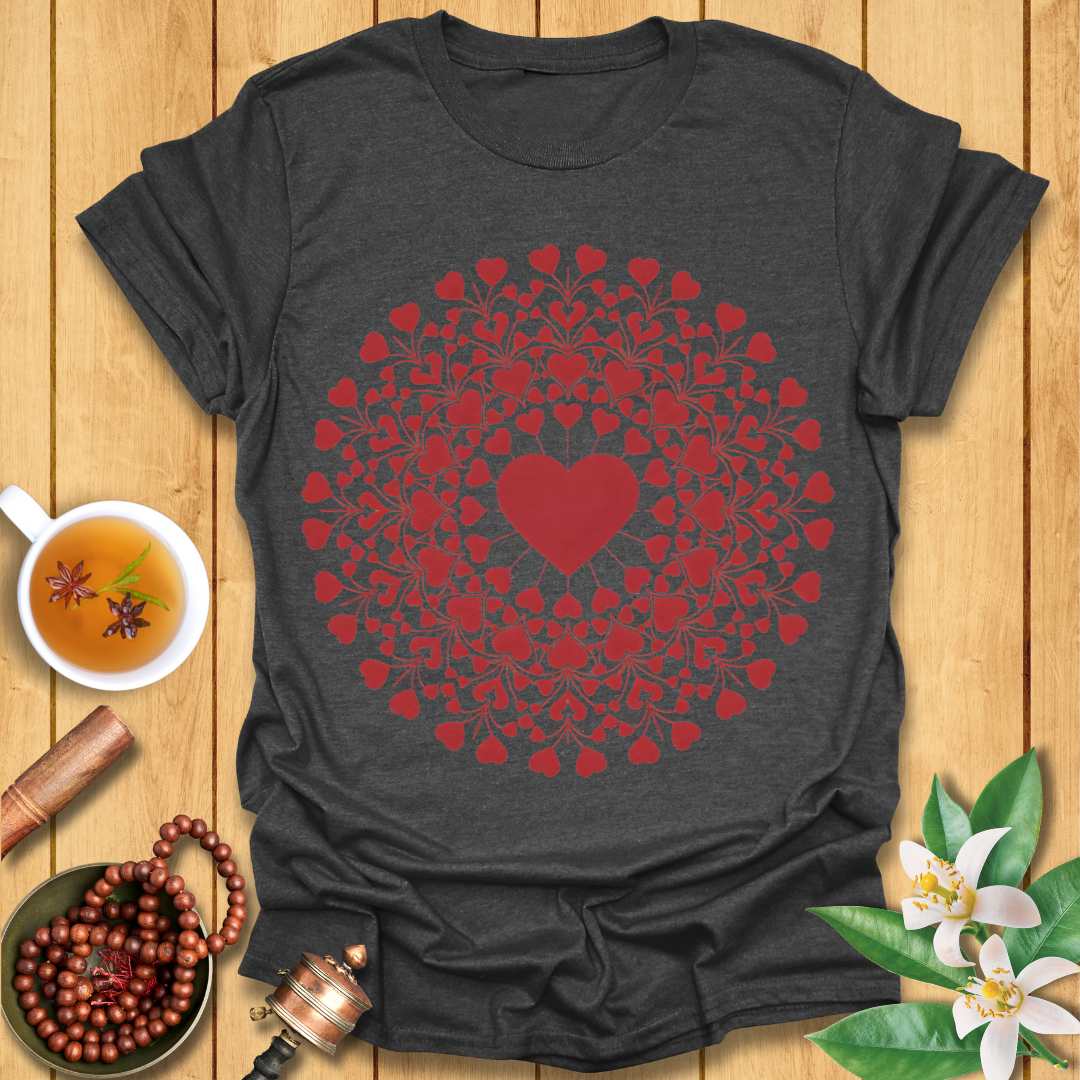 Heart Mandala T-Shirt