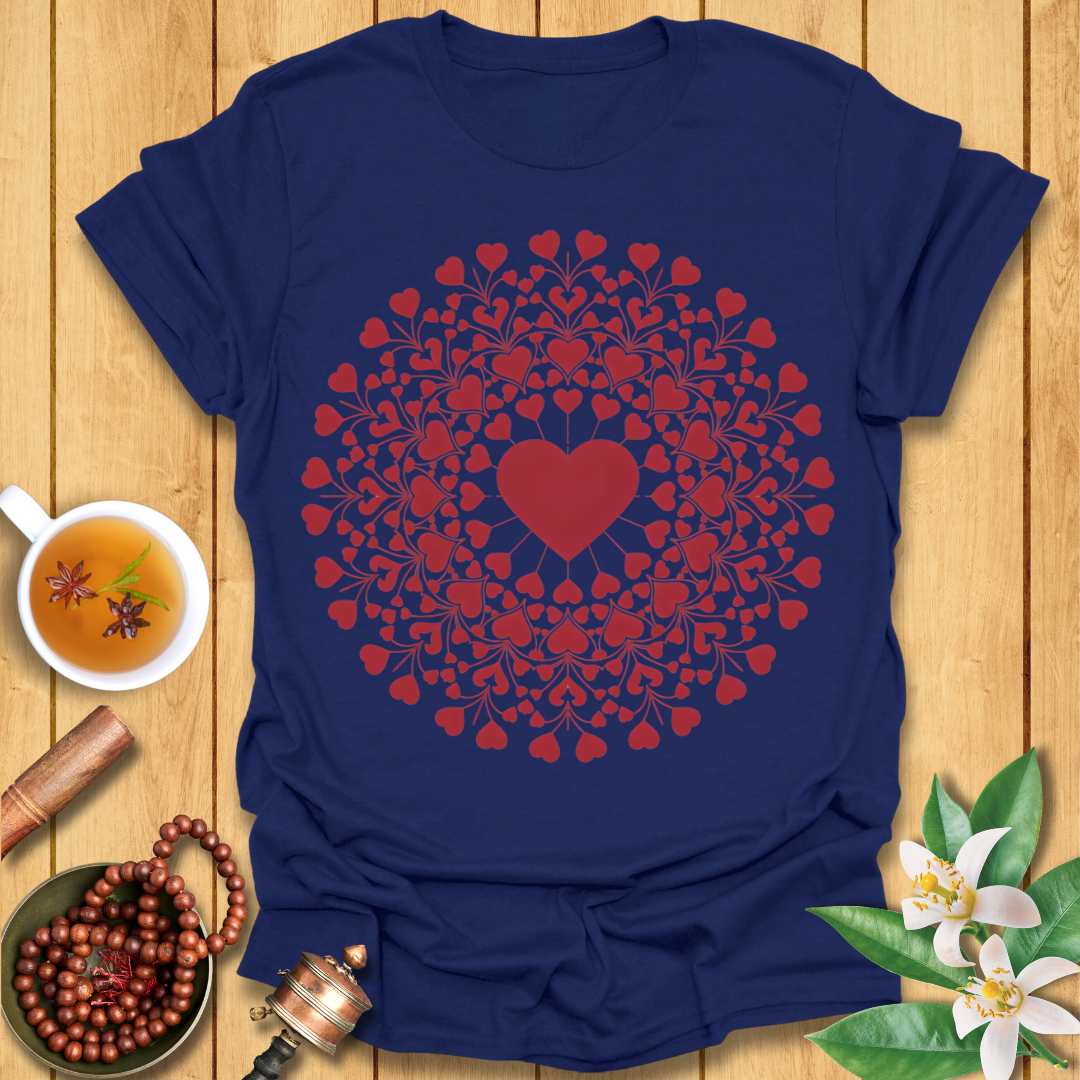 Heart Mandala T-Shirt