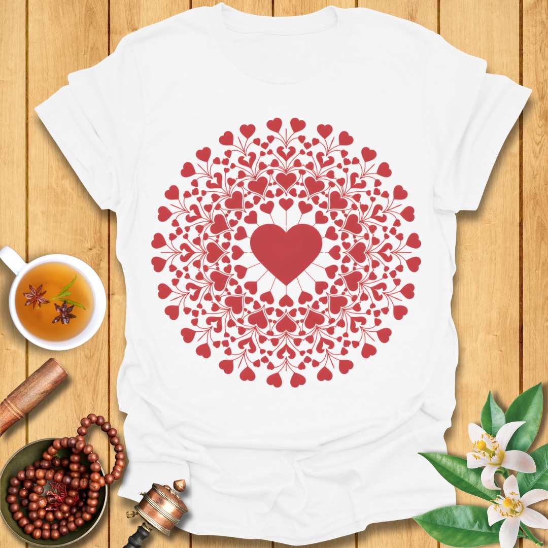 Heart Mandala T-Shirt