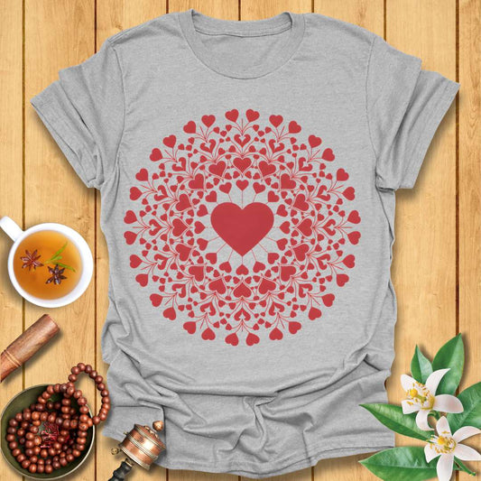 Heart Mandala T-Shirt
