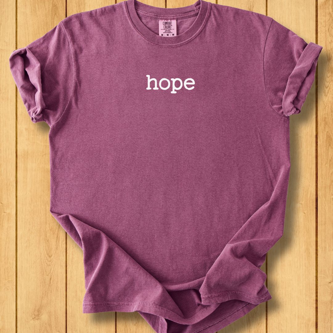 Hope Holds Unisex Garment-Dyed T-Shirt