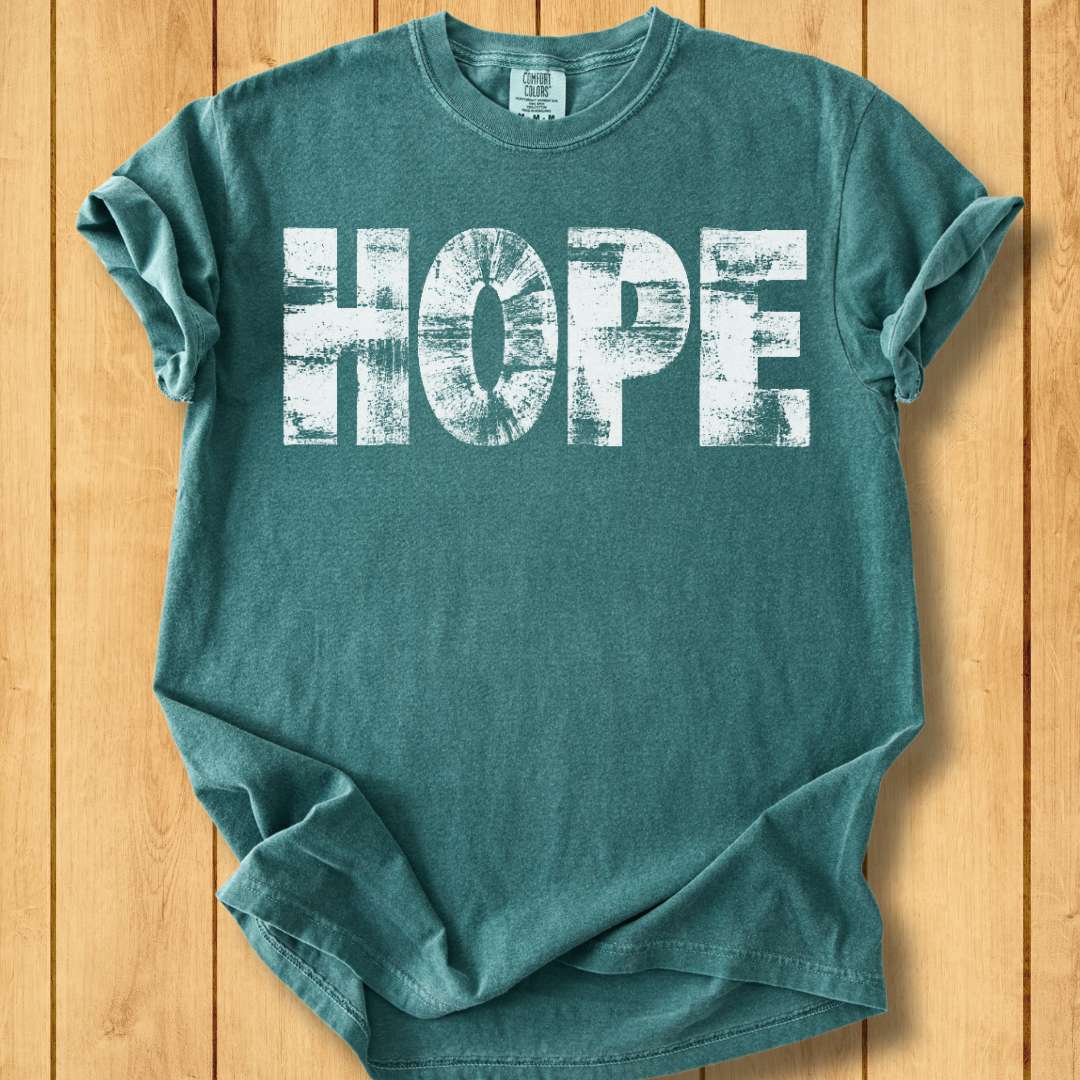 Hope Remains Unisex Garment-Dyed T-Shirt