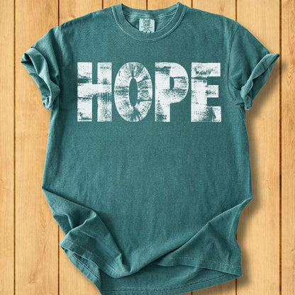 Hope Remains Unisex Garment-Dyed T-Shirt