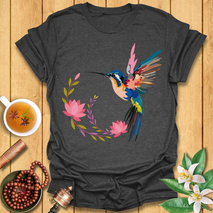 The Humming Bird Lotus T-Shirt