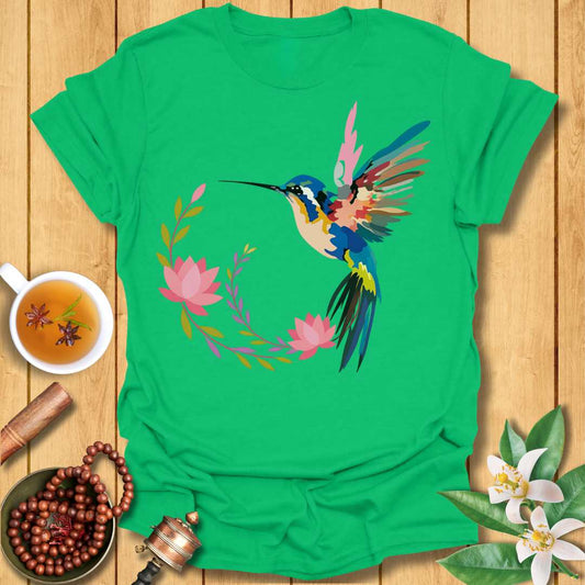 The Humming Bird Lotus T-Shirt
