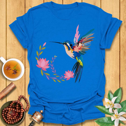 The Humming Bird Lotus T-Shirt