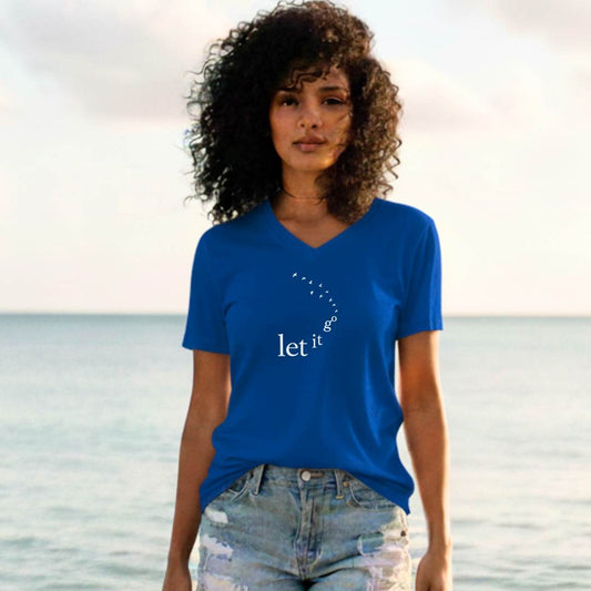 Set Yourself Free Unisex V-Neck T-Shirt