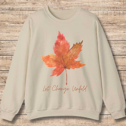 Let Change Unfold Sweatshirt