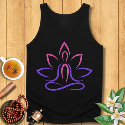 Let Your Soul Blossom  Unisex Jersey Tank