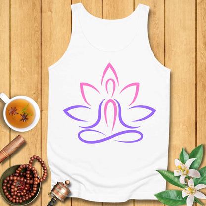 Let Your Soul Blossom  Unisex Jersey Tank
