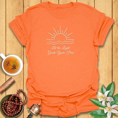 Let the Light Guide Your Flow  T-Shirt