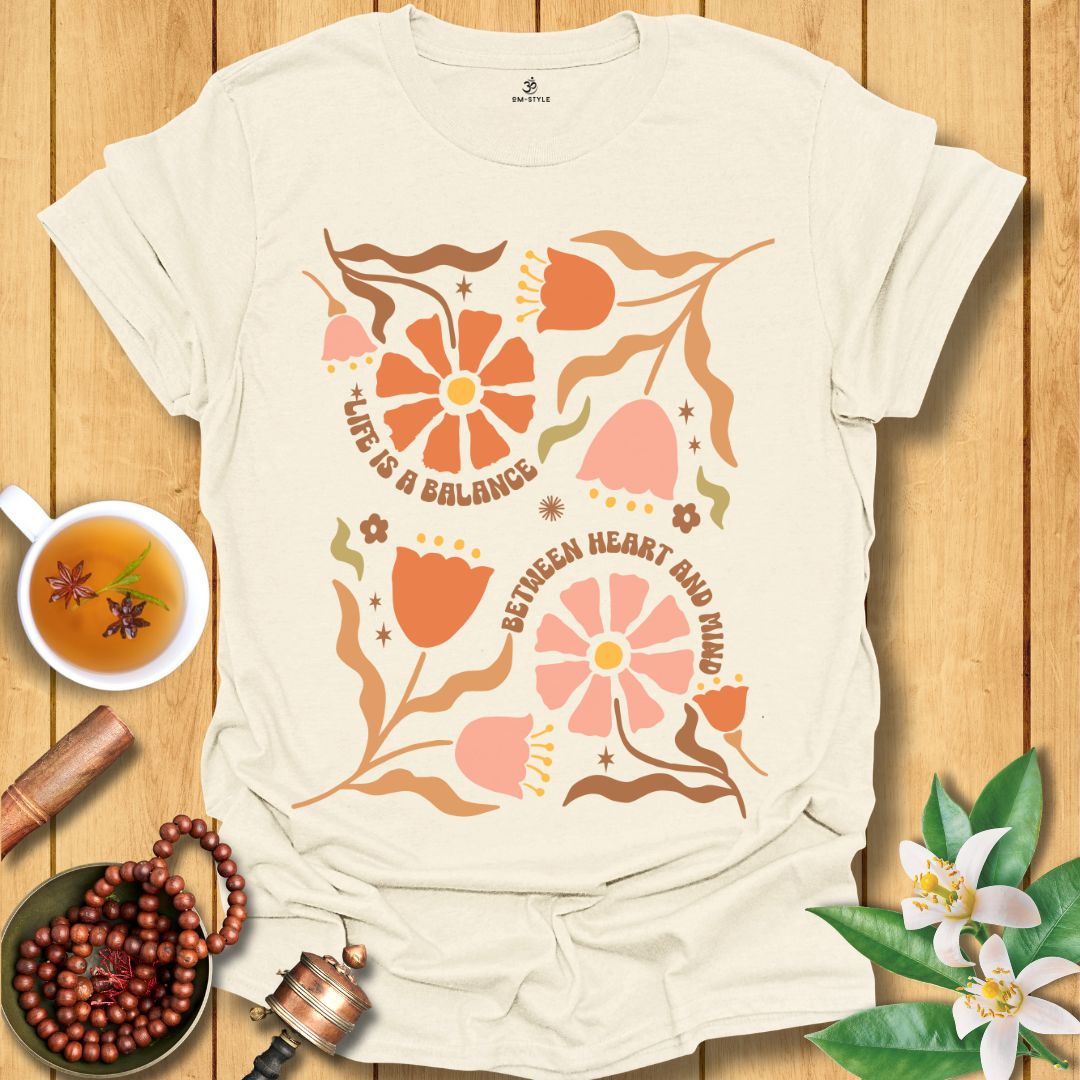 Life Is a Balance T-Shirt – Om-Style
