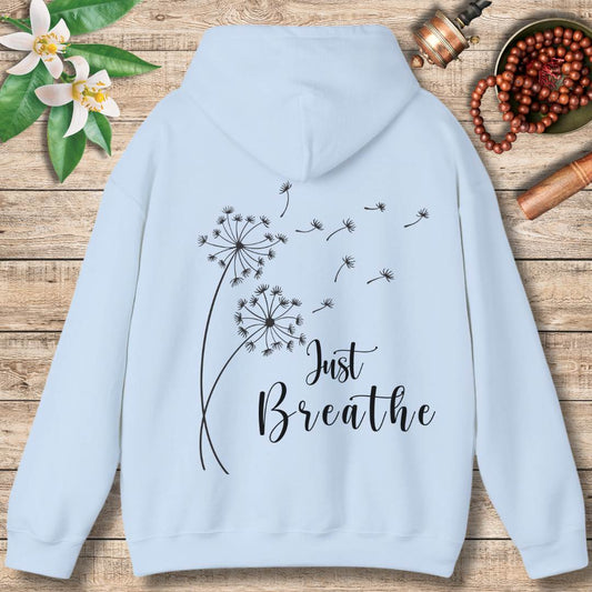 Calming Just Breathe (Back Only) Hoodie