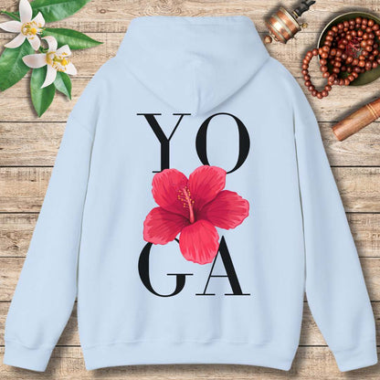 Yoga in Bloom (Back Only) Hoodie