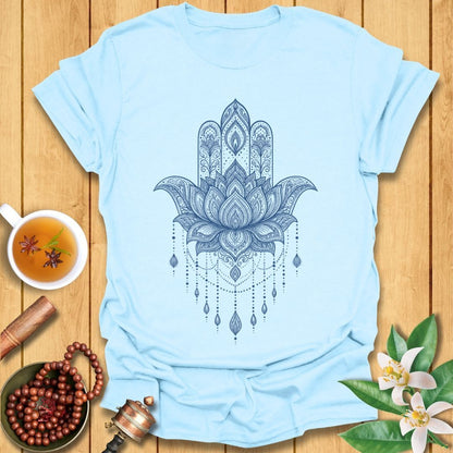 Lotus Hamsa Hand T-Shirt