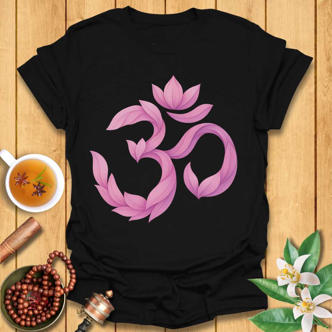 Serene Lotus Om T-Shirt