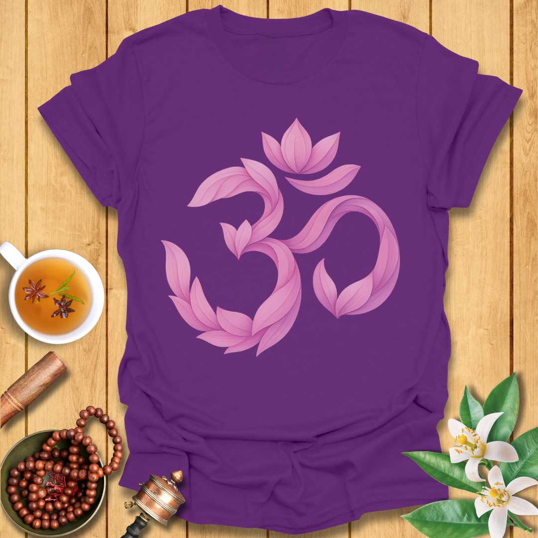 Serene Lotus Om T-Shirt