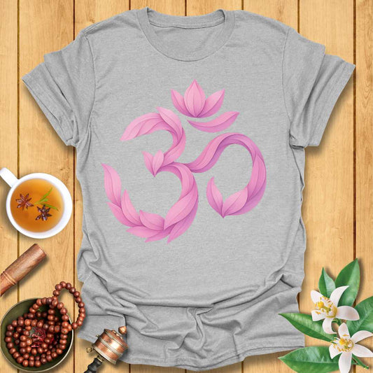 Serene Lotus Om T-Shirt