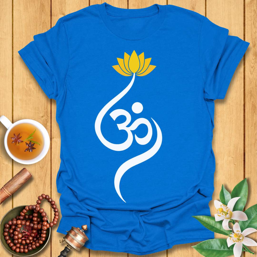 Lotus Om Symbol T-Shirt